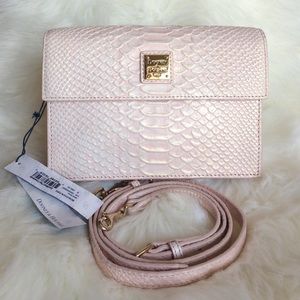 Dooney & Bourke Pink Caldwell East West Crossbody
